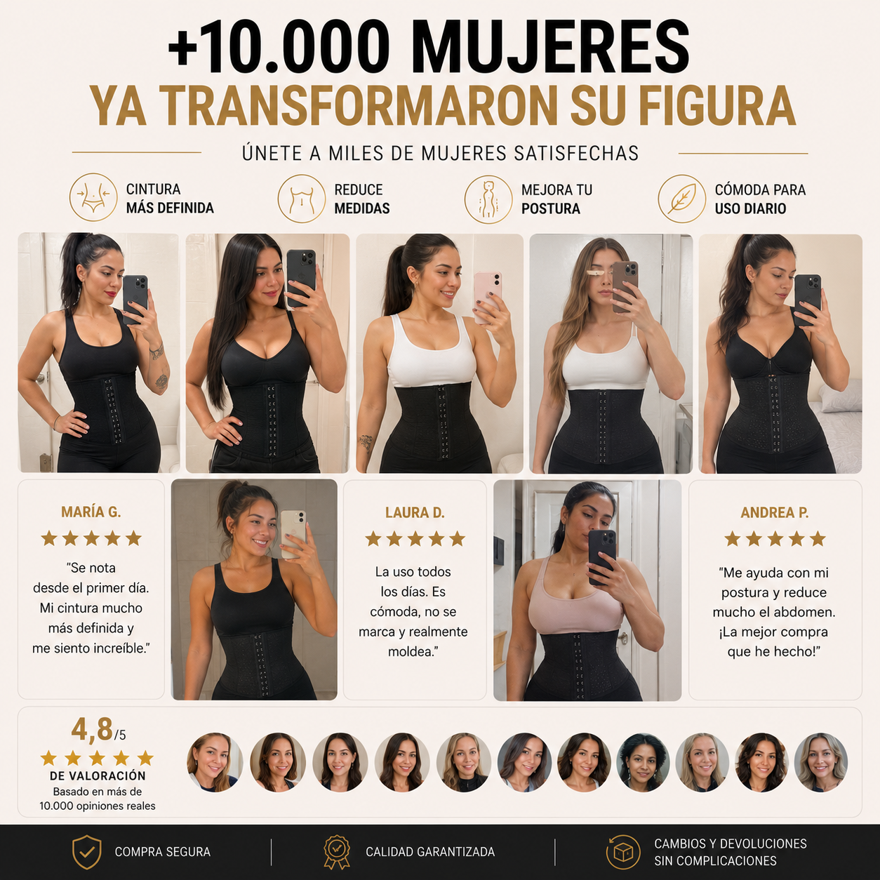 BellaForma™ Faja Ajustable