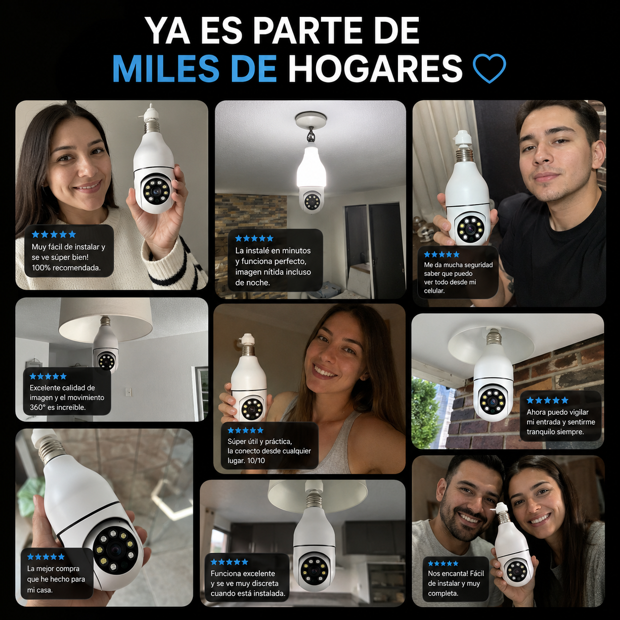 Guardian Light™ Cámara de Seguridad