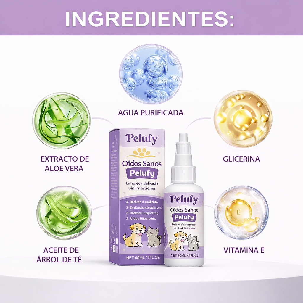 Spray Oídos Sanos Pelufy