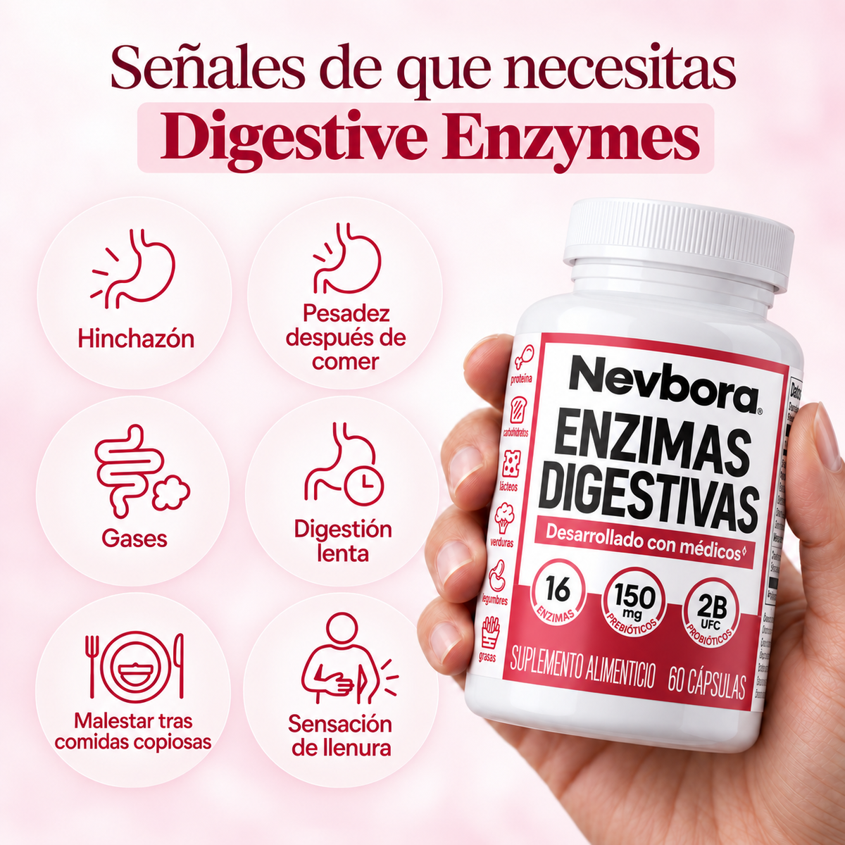 Nevbora- Enzimas Digestivas