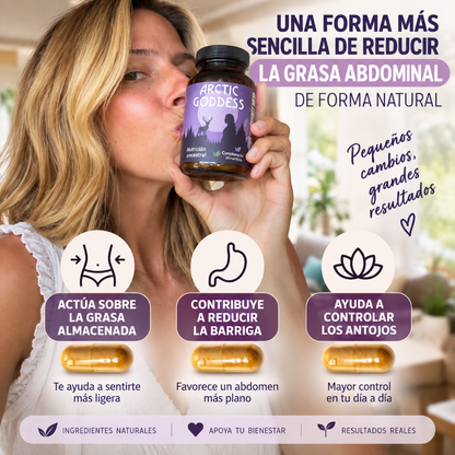 Arctic Goddess - Reductor Ancestral de Cintura y Muslos para Mujeres