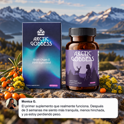 Arctic Goddess - Reductor Ancestral de Cintura y Muslos para Mujeres