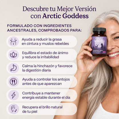 Arctic Goddess - Reductor Ancestral de Cintura y Muslos para Mujeres