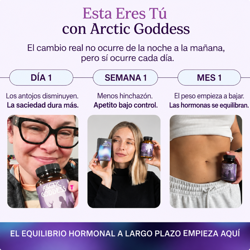 Arctic Goddess - Reductor Ancestral de Cintura y Muslos para Mujeres