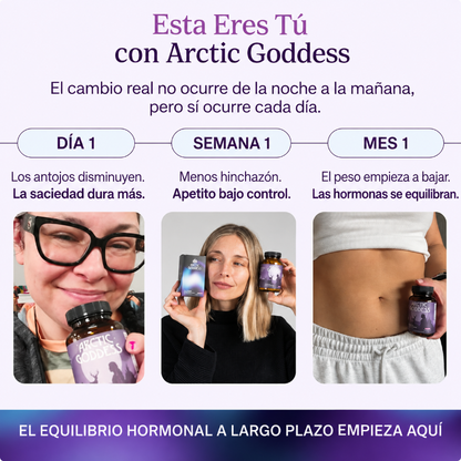 Arctic Goddess - Reductor Ancestral de Cintura y Muslos para Mujeres