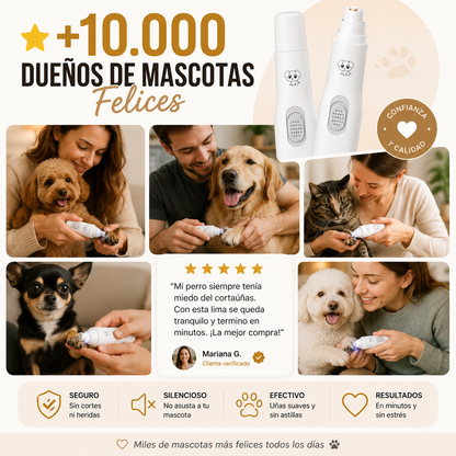 PetNails™ Lima Eléctrica para Mascotas