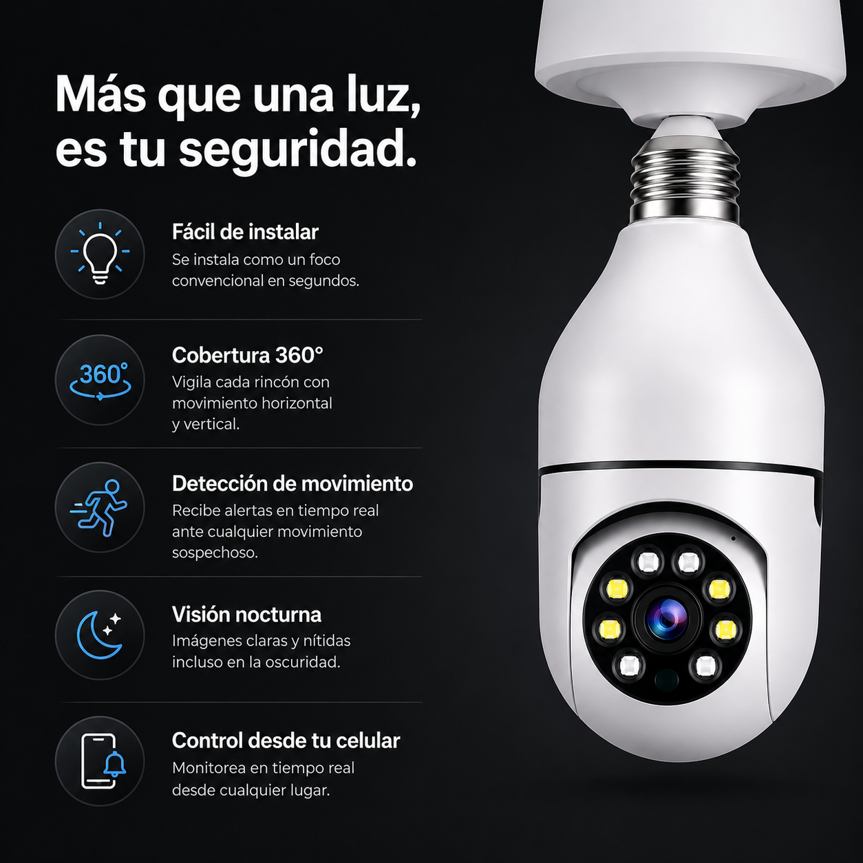 Guardian Light™ Cámara de Seguridad