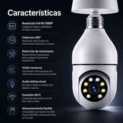 Guardian Light™ Cámara de Seguridad