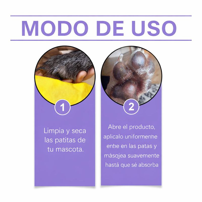 Bálsamo para Patitas de Mascota Pelufy