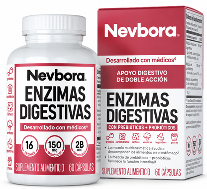 Nevbora- Enzimas Digestivas