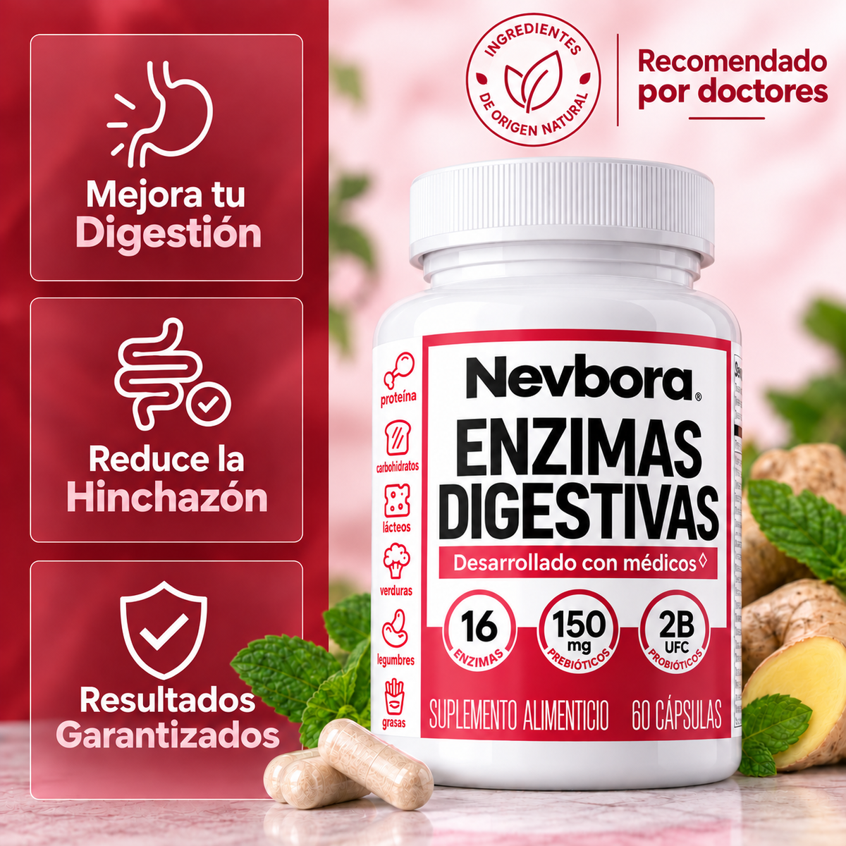 Nevbora- Enzimas Digestivas