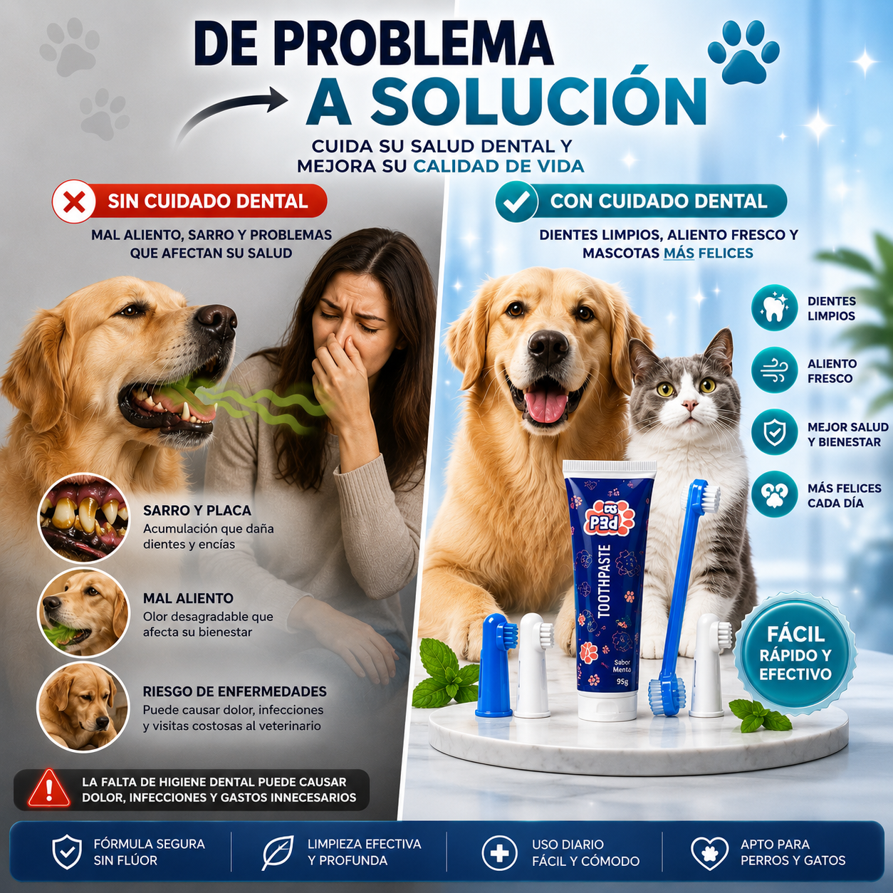 Kit Dental Pelufy