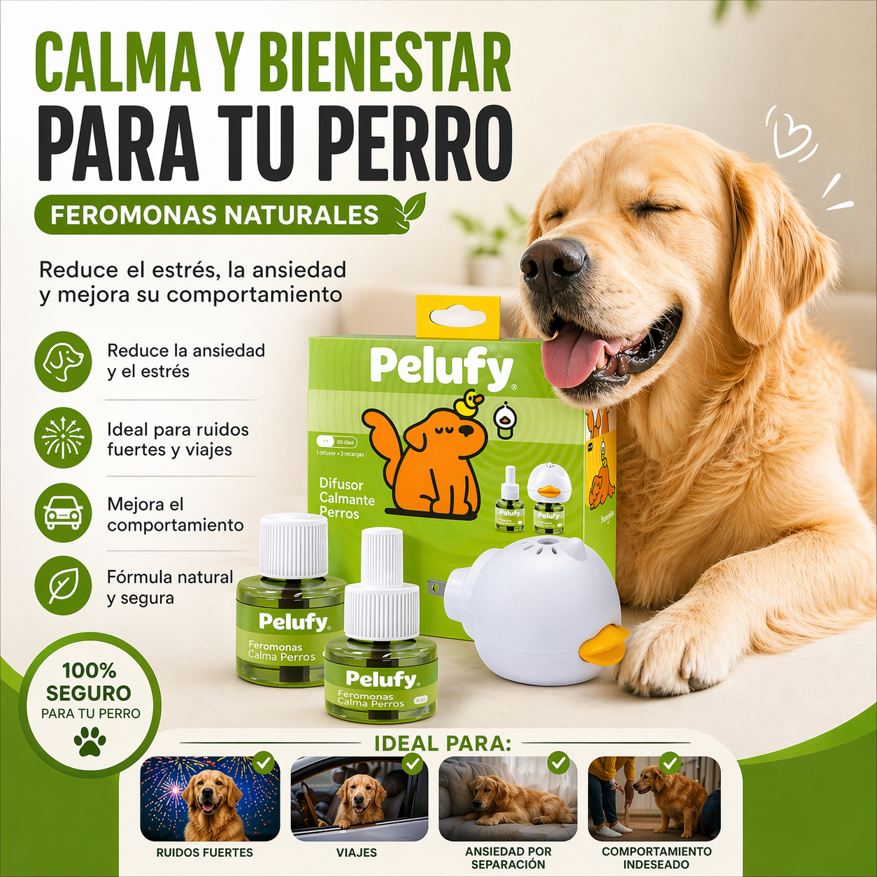 Kit Calmante para Mascotas